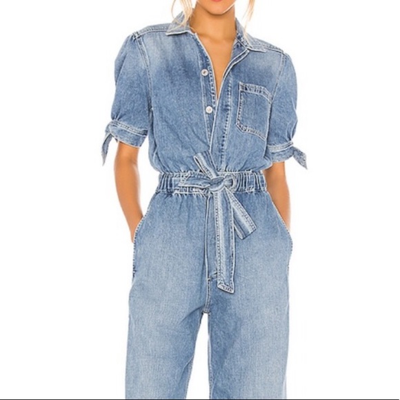 CITIZENS OF HUMANITY Robyn Knot-Sleeve Jumpsuit! M - Picture 8 of 8